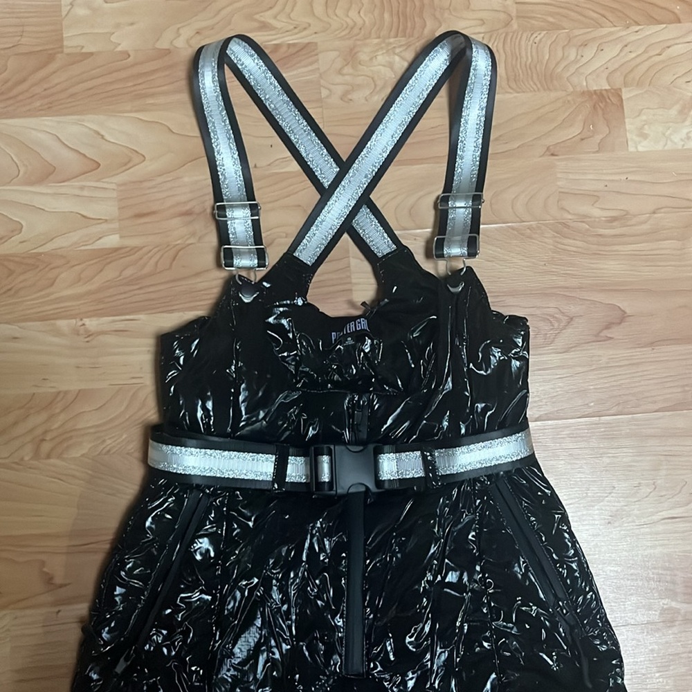 ‼️NWT‼️Dolls Kill X Poster Girl Black Women's Jumpsuit Small - Picture 3 of 5